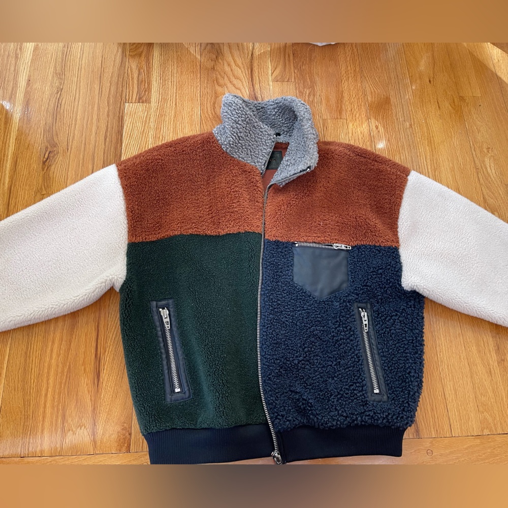 Blanknyc Color Block Sherpa Jacket - image 1